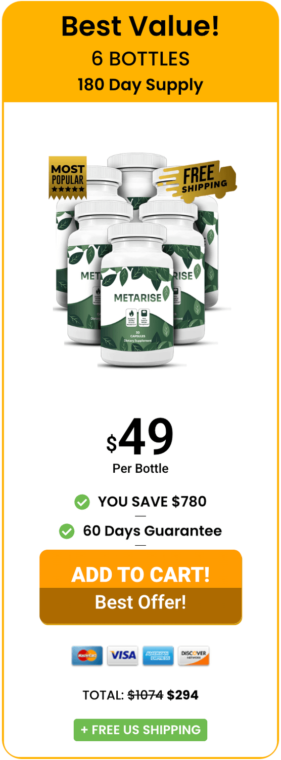 Metarise buy now 6 bottles